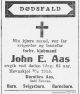 John E. Aas 1849-1915